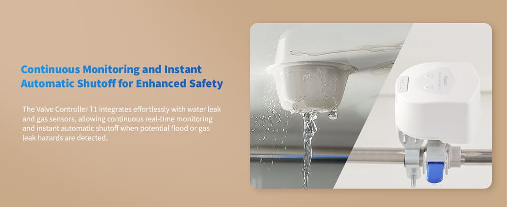 Aqara ovladanie uniku vody